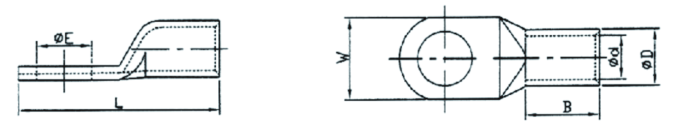 Copper Crimp Connector HUP