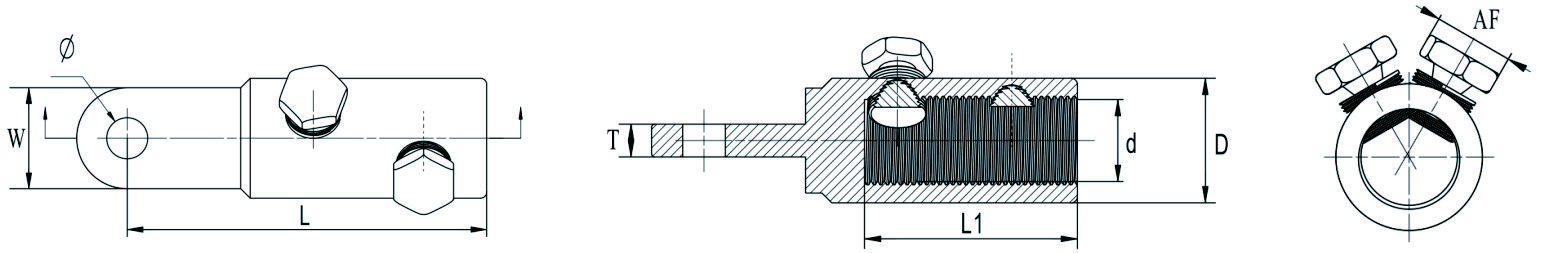 Mechanical Cable Lug with Shear BMCL-A