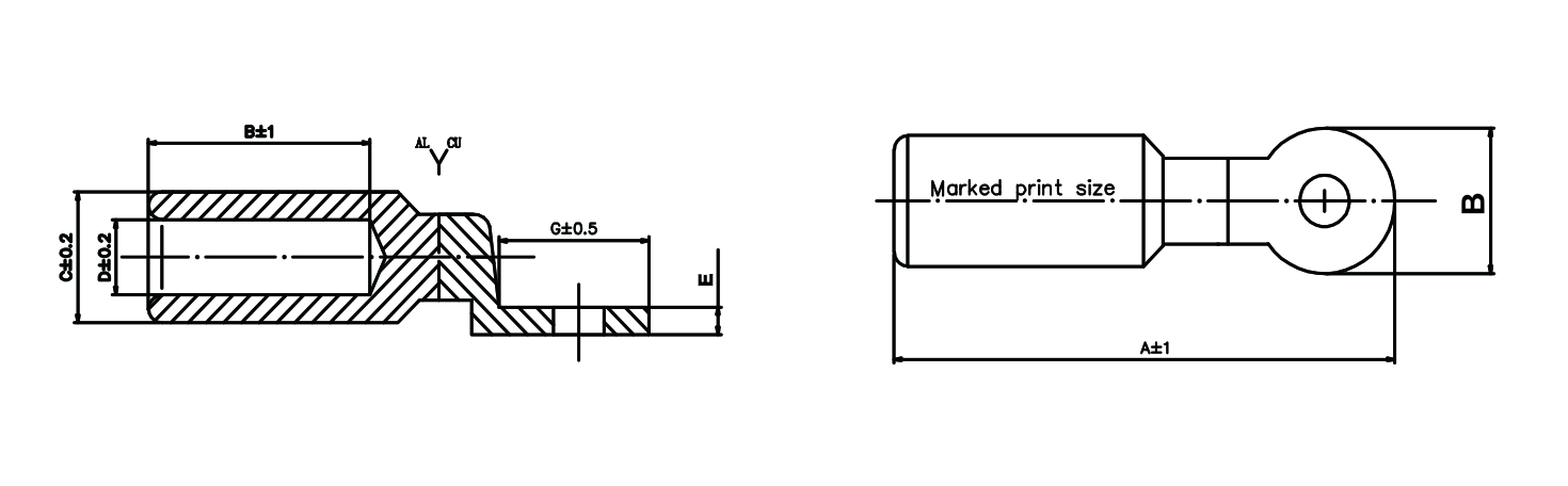 Terminals Bimetallic Lug BL