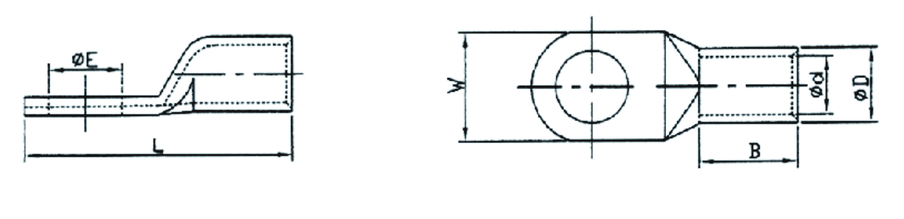 Copper Tube Lug T