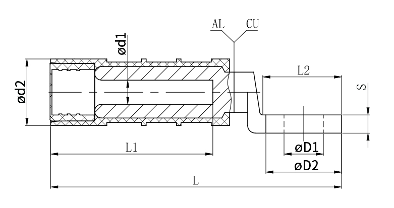 Terminals Bimetallic Lug CPATU