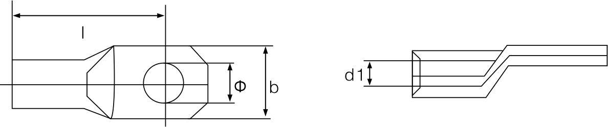 Aluminium Cable Lug -DLA