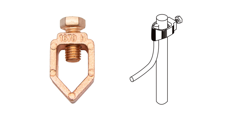 Earth Clamp RCC-CU-AL