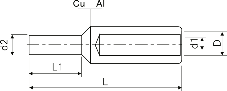 Bimetallic Connector PBL-B