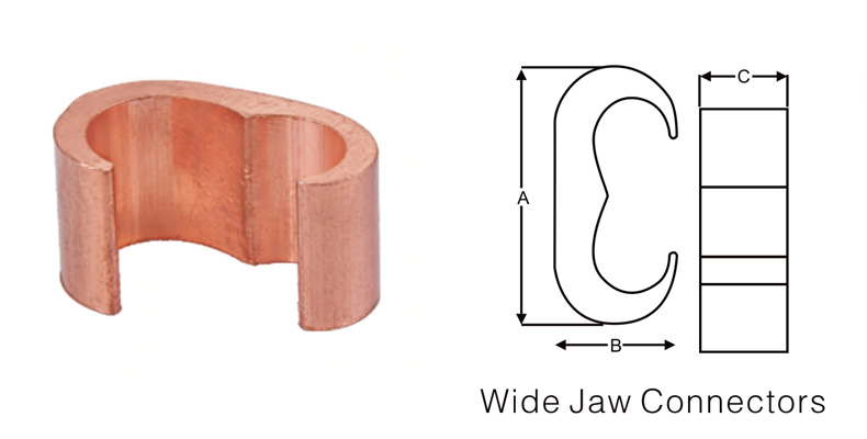 Grounding clip CWJC