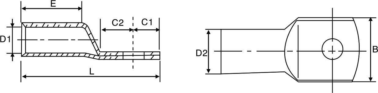 Copper Cable Lugs DIN