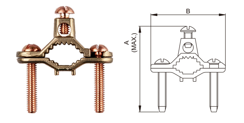 Grounding clip BJD