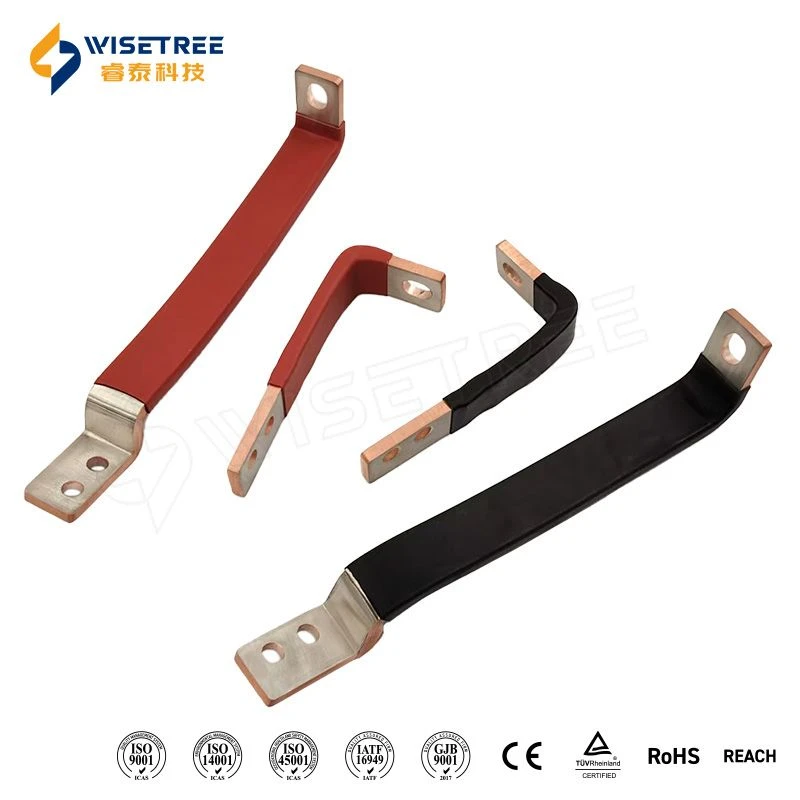 Customized 3D Bending Angle Copper Busbar 46
