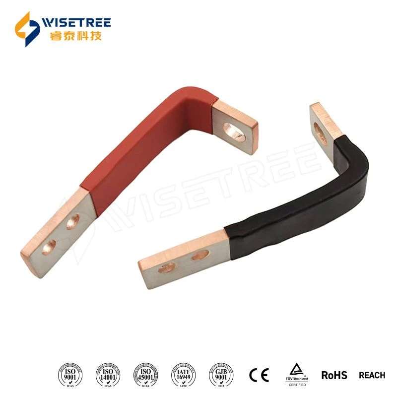 Customized 3D Bending Angle Copper Busbar 46
