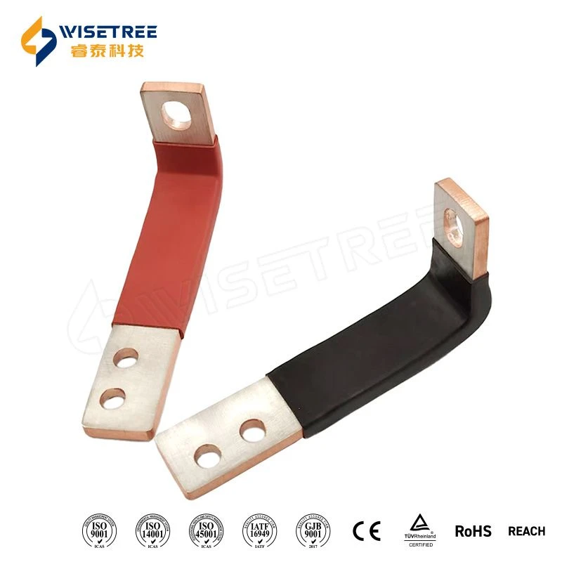 Customized 3D Bending Angle Copper Busbar 46
